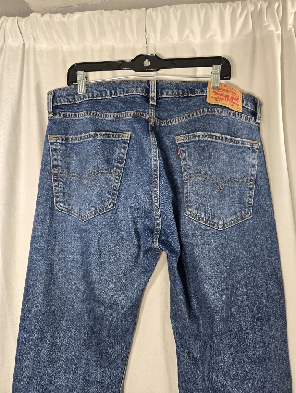 Levi's® Men's 505 Straight Regular Fit Jeans - Blue Denim 36 x30